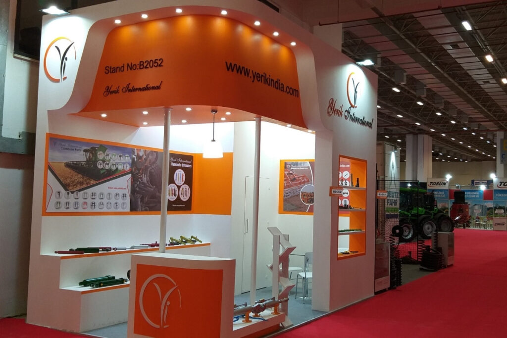 Custom exhibition stand design for Batimat Paris 2025 by Deniz Expo