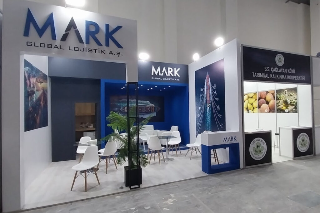 Custom exhibition stand design for Domotex Hannover 2025 by Deniz Expo