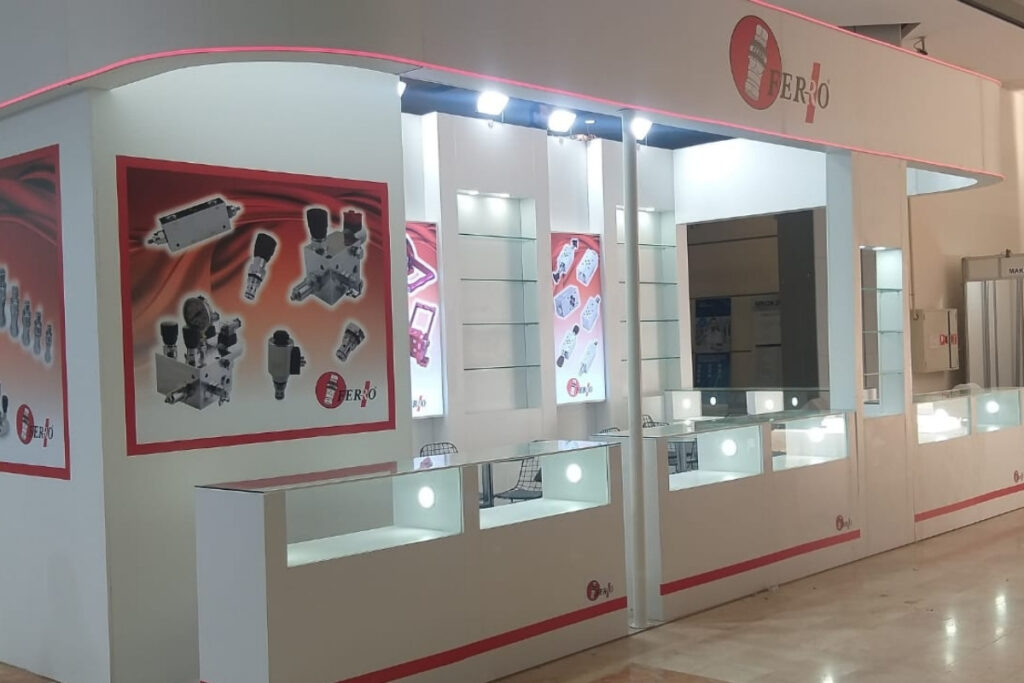 Custom exhibition stand design for Fakuma Friedrichshafen 2025 by Deniz Expo