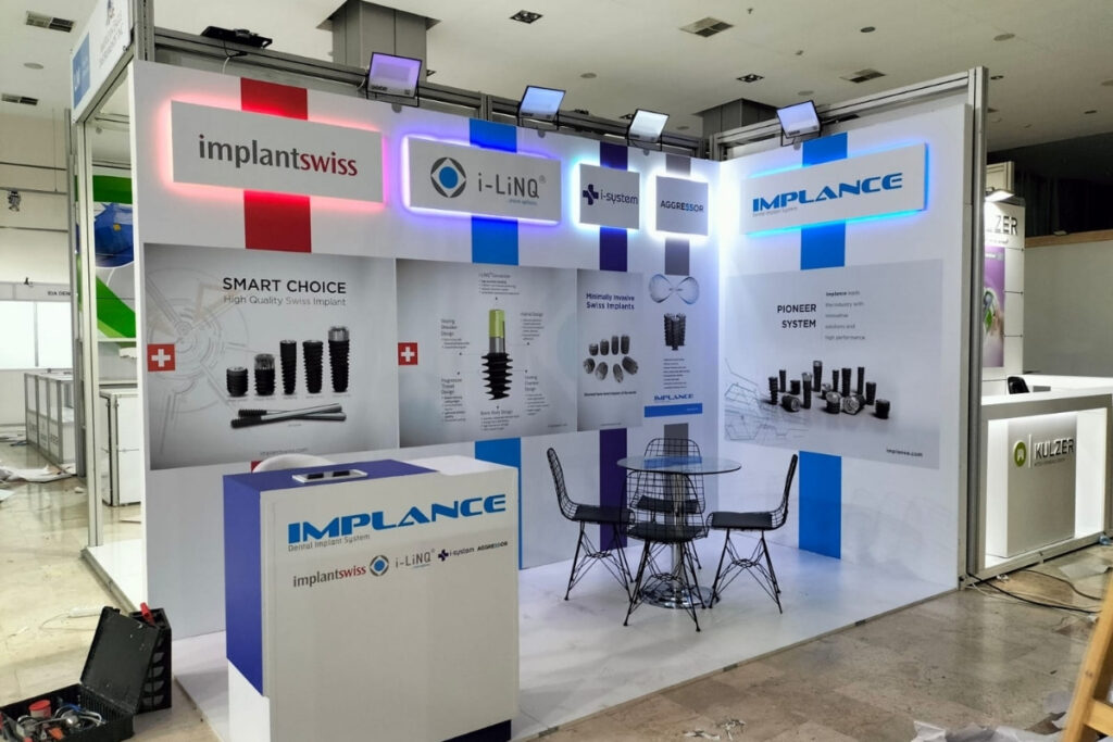 Custom exhibition stand design for HOMI Milan 2025 by Deniz Expo