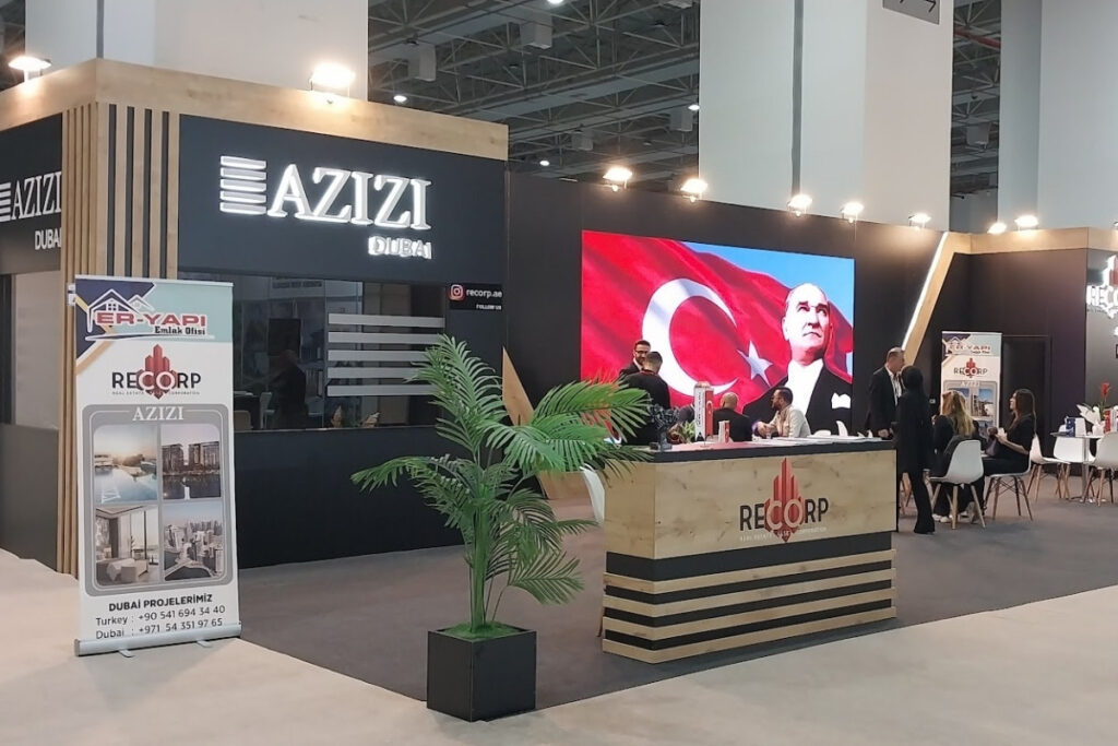 Custom exhibition stand design for ISK-Sodex Istanbul 2025 by Deniz Expo