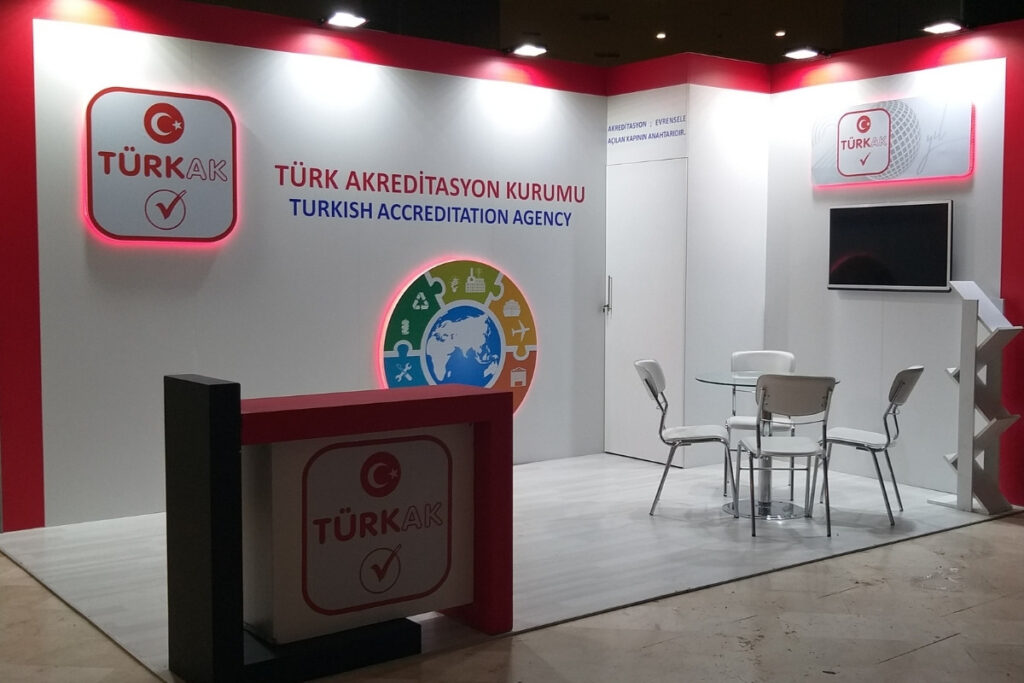 Custom exhibition stand design for ISK-Sodex Istanbul 2025 by Deniz Expo