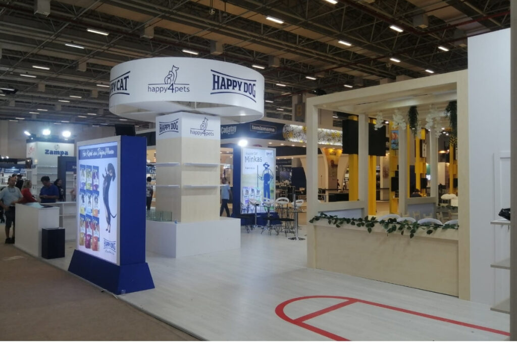 Custom exhibition stand design for ProWein Düsseldorf 2025 by Deniz Expo