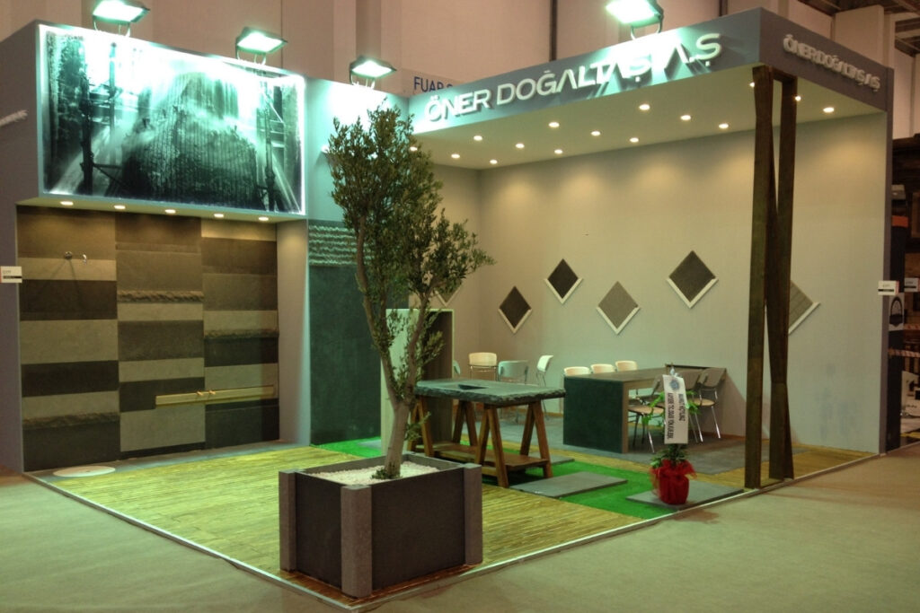 Custom exhibition stand design for Vinitech Bordeaux 2025 by Deniz Expo