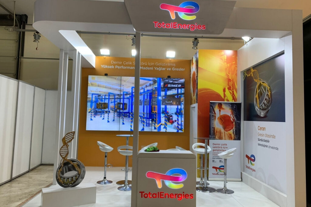 Custom exhibition stand design for Vitafoods Geneva 2025 by Deniz Expo