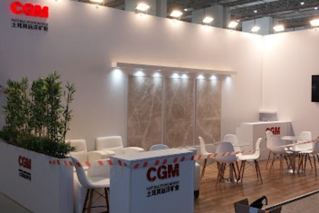 Custom exhibition stand design for Paris France 2025 by Deniz Expo